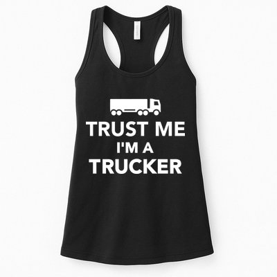 Trust Me I'm A Trucker Womens Tank Top