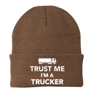 Trust Me I'm A Trucker Knit Cap Winter Beanie