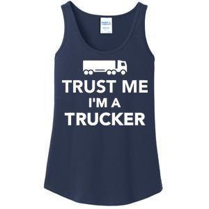 Trust Me I'm A Trucker Ladies Essential Tank