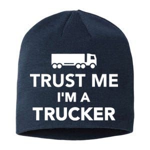 Trust Me I'm A Trucker Sustainable Beanie