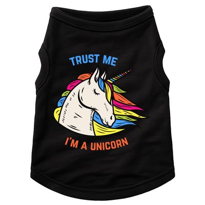 Trust Me I'm A Unicorn Doggie Tank