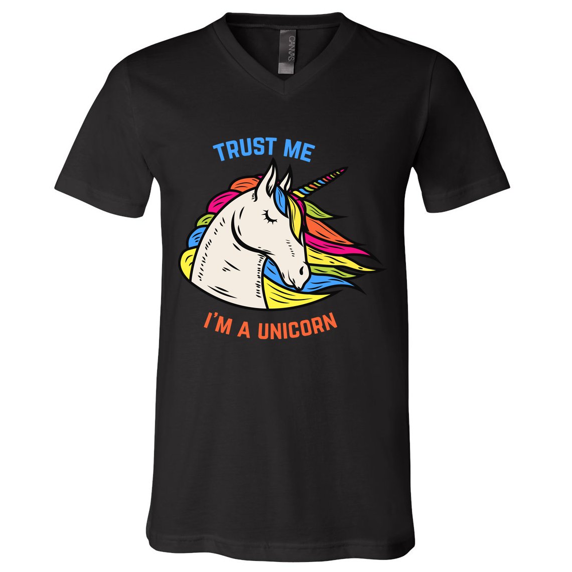 Trust Me I'm A Unicorn V-Neck T-Shirt