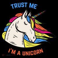 Trust Me I'm A Unicorn Mousepad