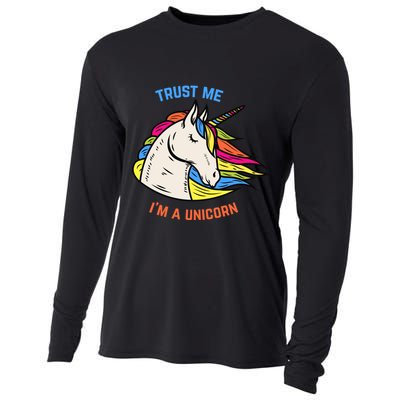 Trust Me I'm A Unicorn Cooling Performance Long Sleeve Crew