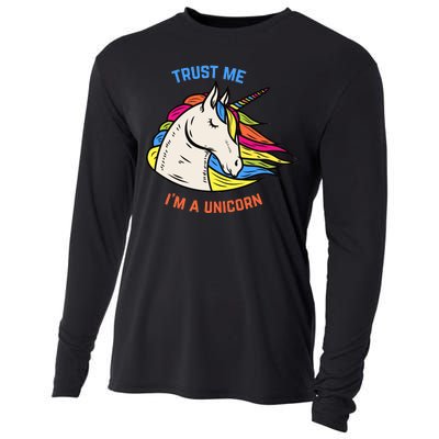 Trust Me I'm A Unicorn Cooling Performance Long Sleeve Crew