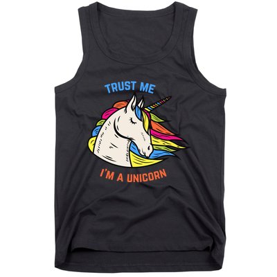 Trust Me I'm A Unicorn Tank Top