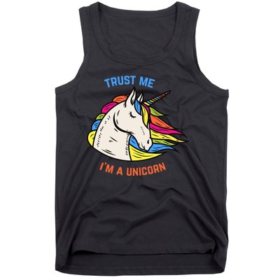 Trust Me I'm A Unicorn Tank Top