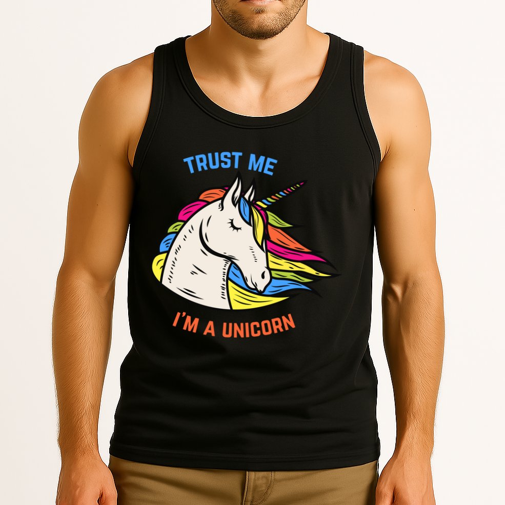 Trust Me I'm A Unicorn Tank Top