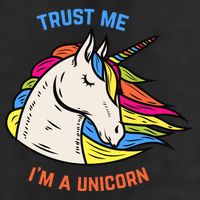 Trust Me I'm A Unicorn Golf Towel