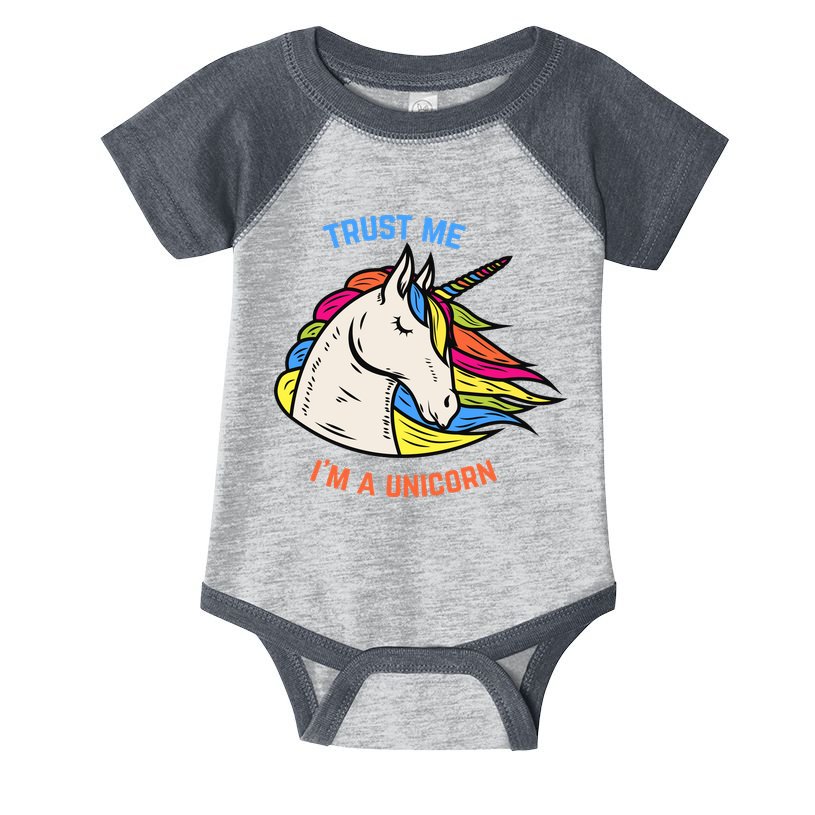 Trust Me I'm A Unicorn Infant Baby Jersey Bodysuit