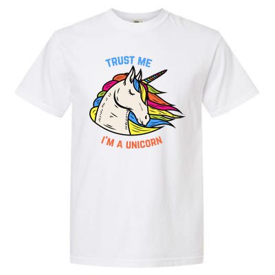 Trust Me I'm A Unicorn Garment-Dyed Heavyweight T-Shirt