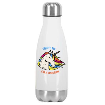 Trust Me I'm A Unicorn Stainless Steel Insulated Water Bottle