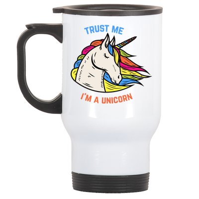 Trust Me I'm A Unicorn Stainless Steel Travel Mug