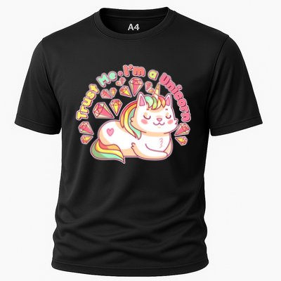 Trust Me I'm A Unicorn Cat Performance Shirt