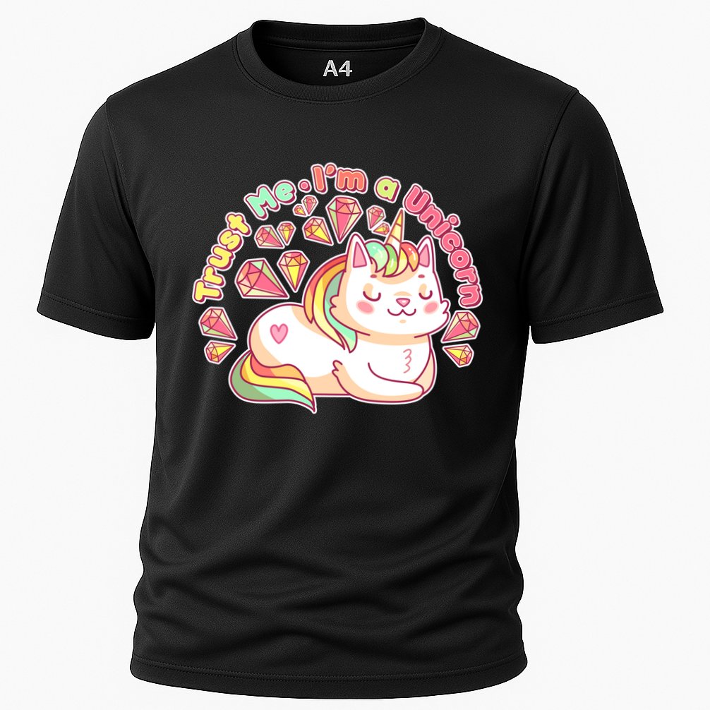 Trust Me I'm A Unicorn Cat Performance Shirt