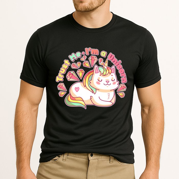 Trust Me I'm A Unicorn Cat Performance Shirt