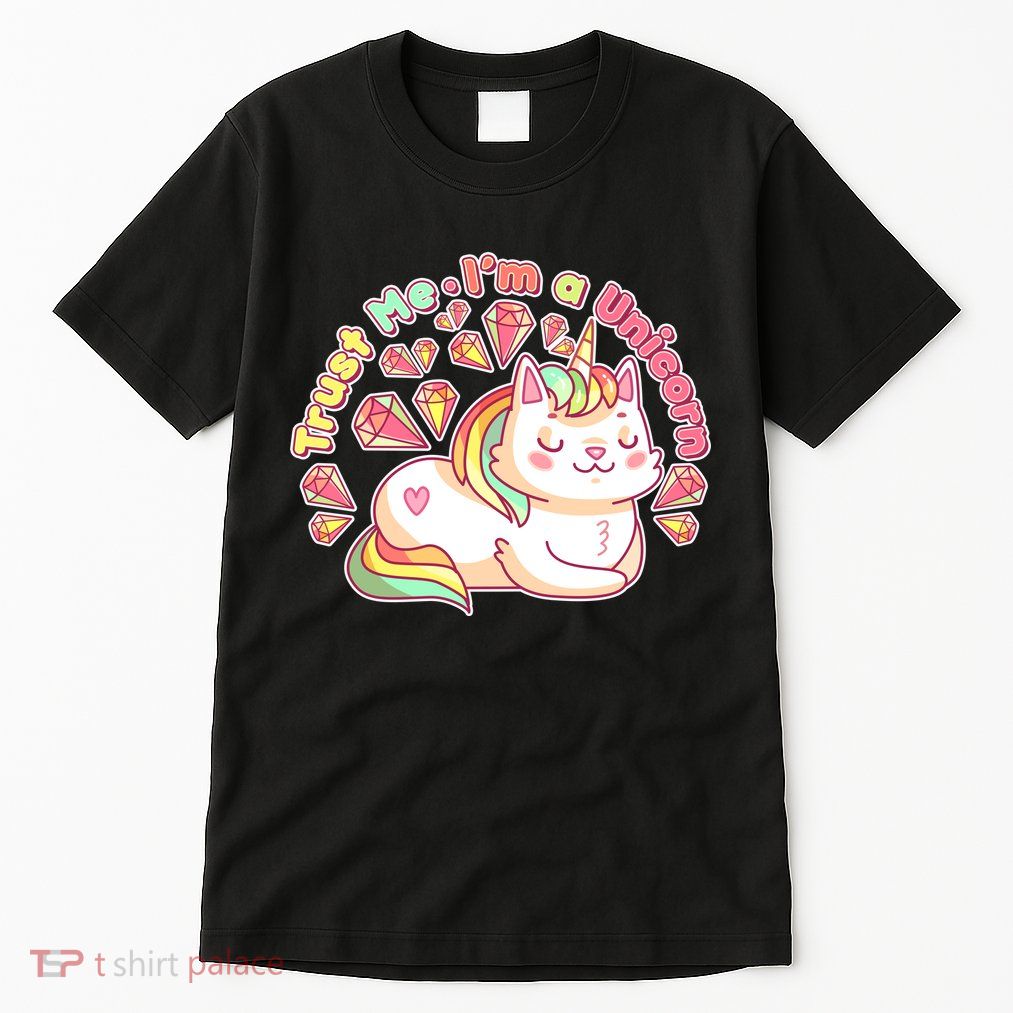 Trust Me I'm A Unicorn Cat Tall T-Shirt