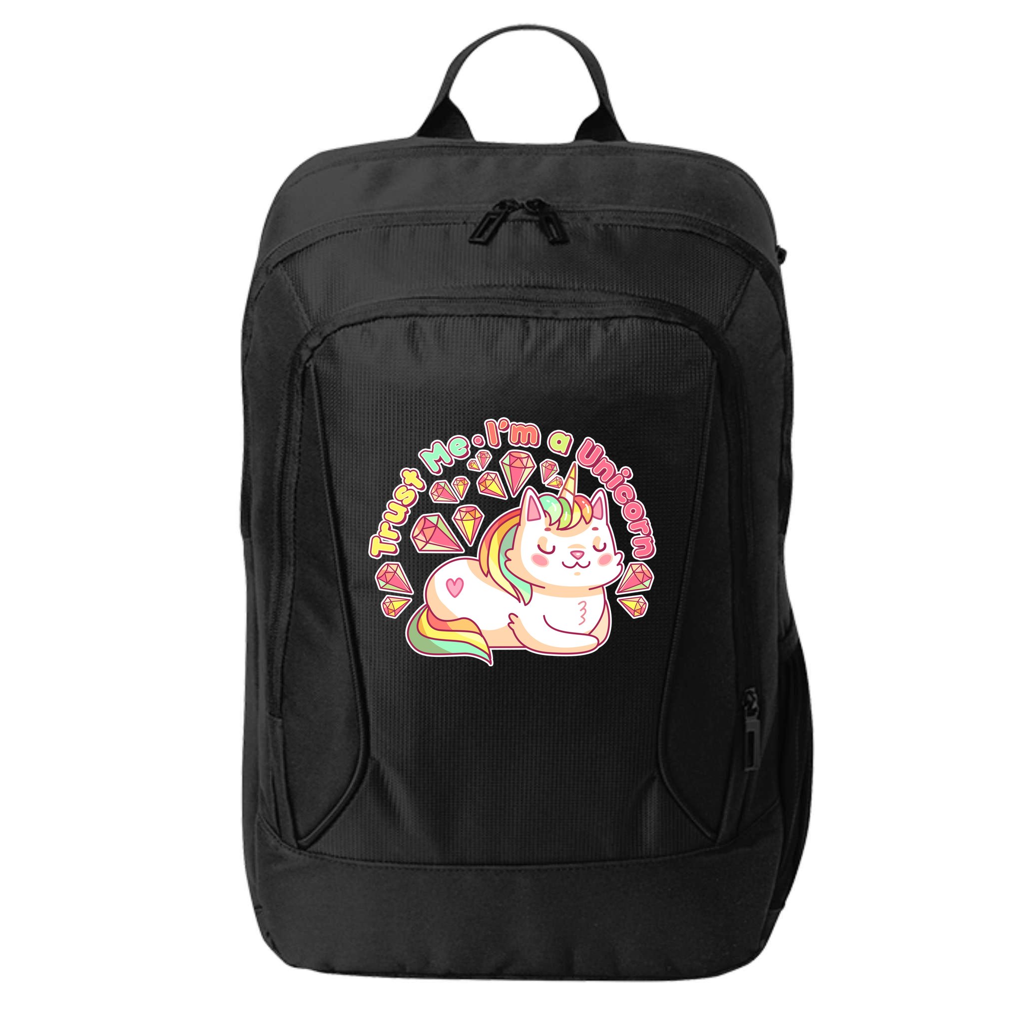 Trust Me I'm A Unicorn Cat City Backpack