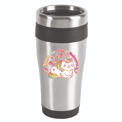 Trust Me I'm A Unicorn Cat 16oz Travel Tumbler