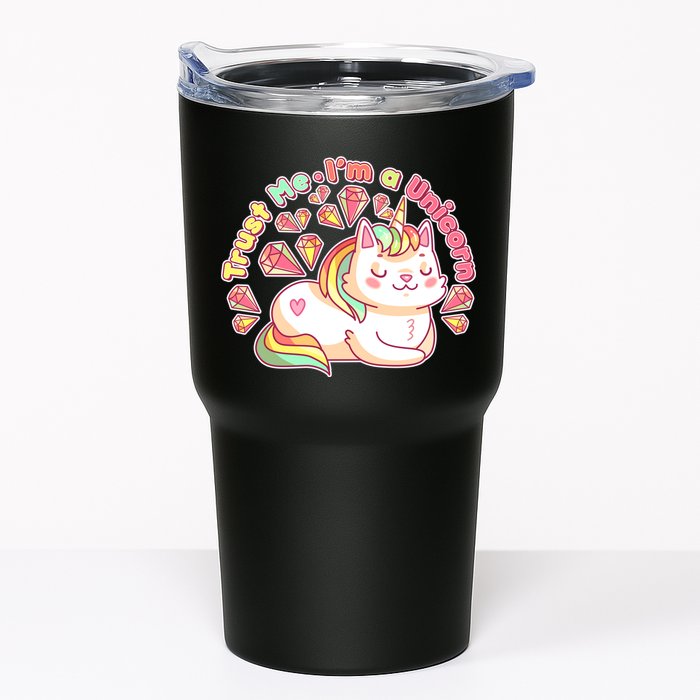 Trust Me I'm A Unicorn Cat Tumbler