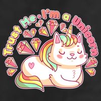 Trust Me I'm A Unicorn Cat Tumbler