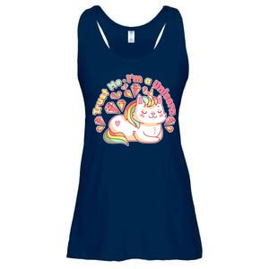 Trust Me I'm A Unicorn Cat Ladies Essential Flowy Tank