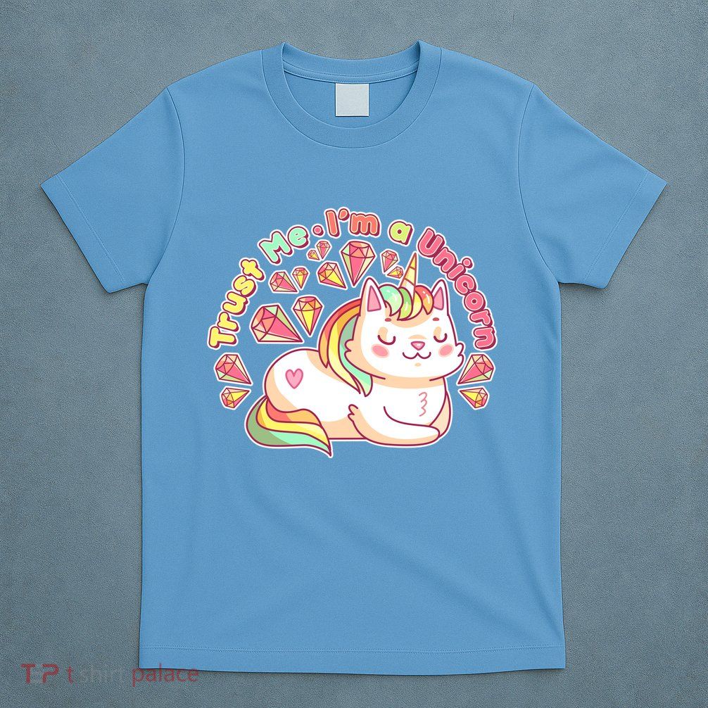 Trust Me I'm A Unicorn Cat T-Shirt