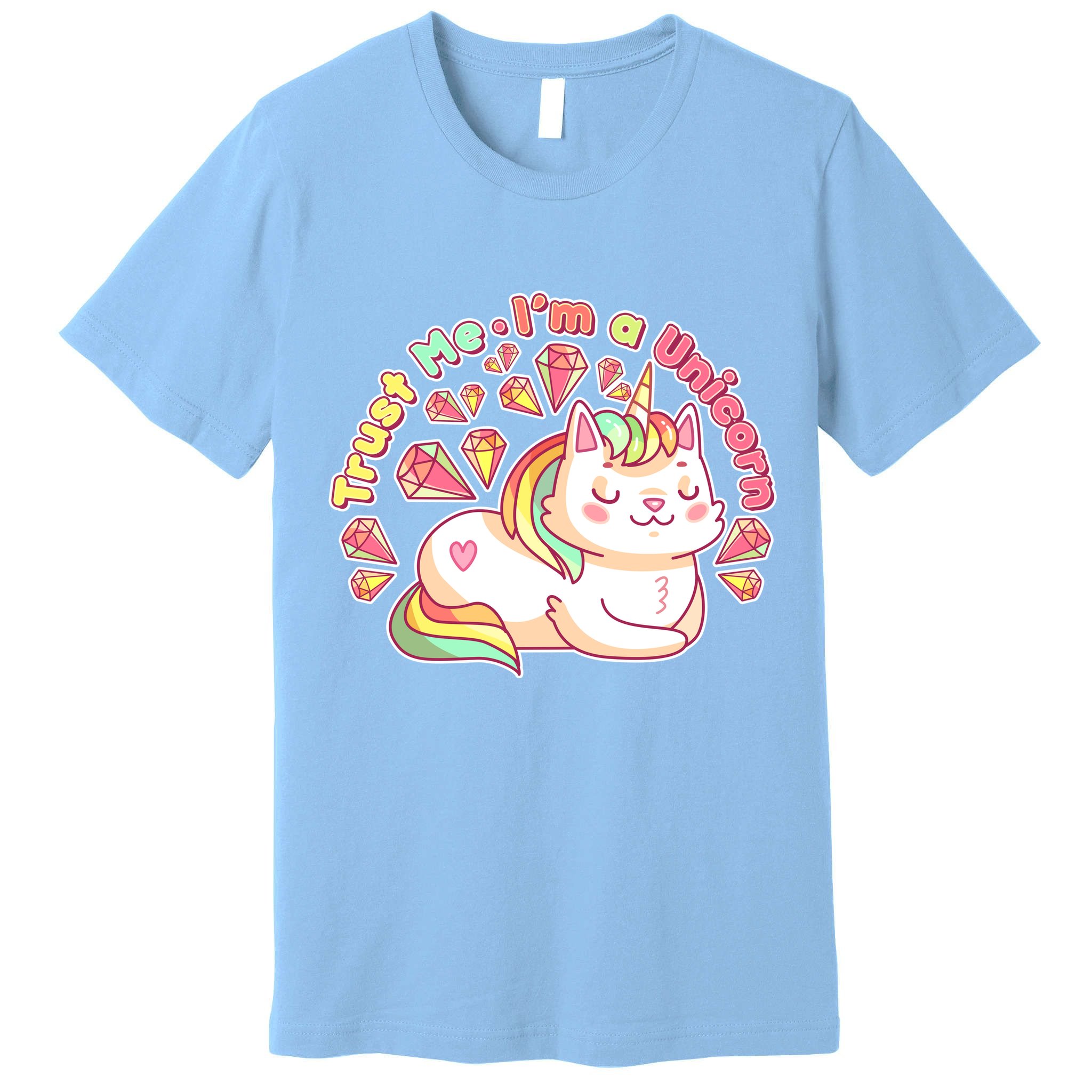 Trust Me I'm A Unicorn Cat Premium T-Shirt