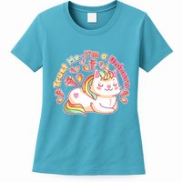 Trust Me I'm A Unicorn Cat Womens T-Shirt