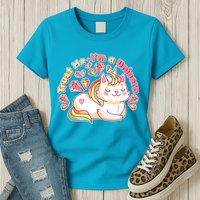 Trust Me I'm A Unicorn Cat Womens T-Shirt