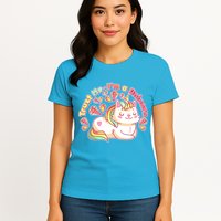 Trust Me I'm A Unicorn Cat Womens T-Shirt
