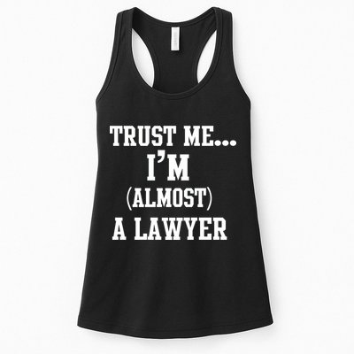 Trust Me I'm Almost A Lawyer Womens Tank Top