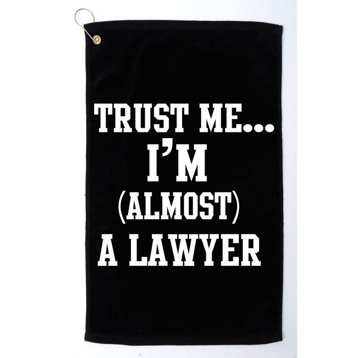 Trust Me I'm Almost A Lawyer Golf Towel