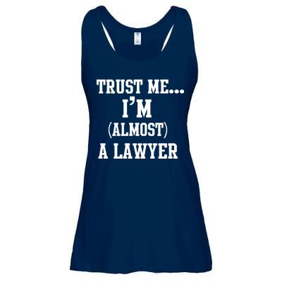 Trust Me I'm Almost A Lawyer Ladies Essential Flowy Tank