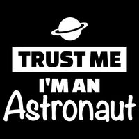 Trust Me I'm An Astronaut 7-Panel Snapback Hat