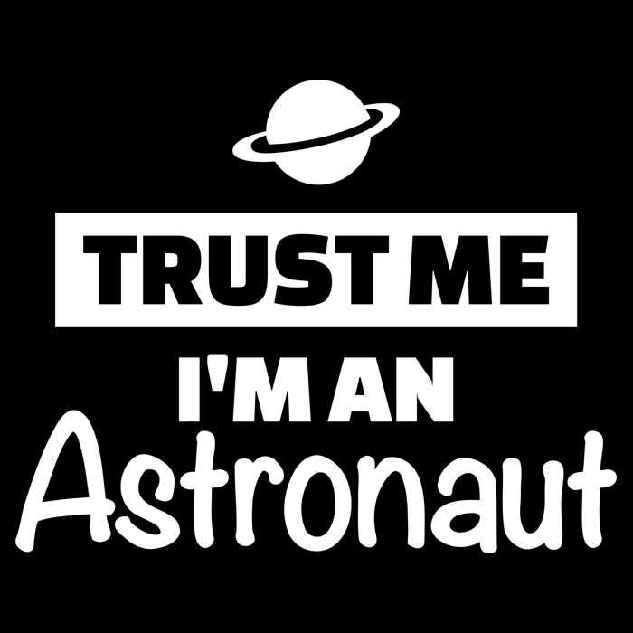Trust Me I'm An Astronaut 7-Panel Snapback Hat