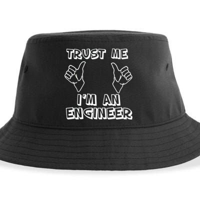 Trust Me I'm An Engineer Sustainable Bucket Hat