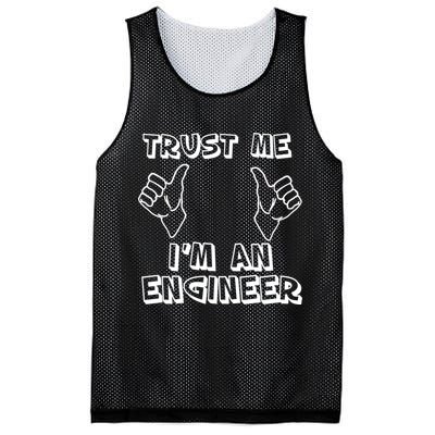 Trust Me I'm An Engineer Mesh Reversible Basketball Jersey Tank