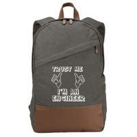 Trust Me I'm An Engineer Cotton Canvas Backpack