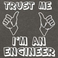 Trust Me I'm An Engineer Cotton Canvas Backpack