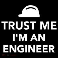 Trust Me I'm An Engineer Funny Youth Performance Sprint T-Shirt