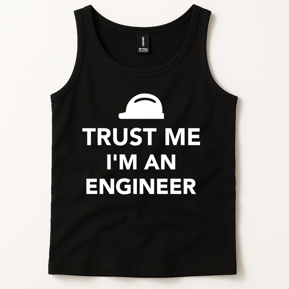 Trust Me I'm An Engineer Funny Tank Top
