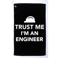 Trust Me I'm An Engineer Funny Golf Towel