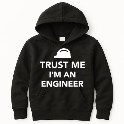 Trust Me I'm An Engineer Funny Kids Hoodie