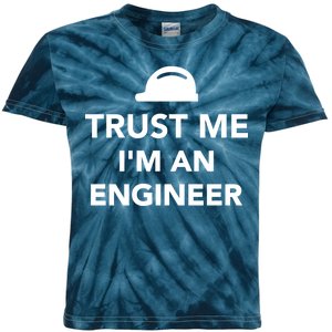 Trust Me I'm An Engineer Funny Kids Tie-Dye T-Shirt