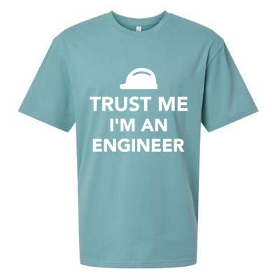 Trust Me I'm An Engineer Funny Sueded Cloud Jersey T-Shirt