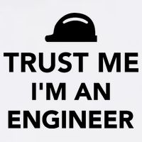 Trust Me I'm An Engineer Funny Garment-Dyed Sweatshirt