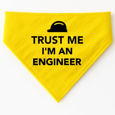 Trust Me I'm An Engineer Funny USA-Made Doggie Bandana