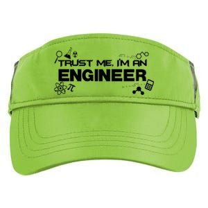 Trust Me I'm An Engineer Funny Job Title Adult Drive Performance Visor