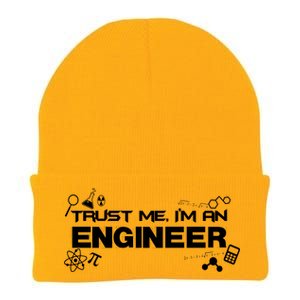 Trust Me I'm An Engineer Funny Job Title Knit Cap Winter Beanie